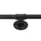 Premium Wall Mounted Handrail Industrial Pipe Handrail In Black Cast Iron 8