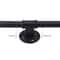 Premium Wall Mounted Handrail Industrial Pipe Handrail In Black Cast Iron 13