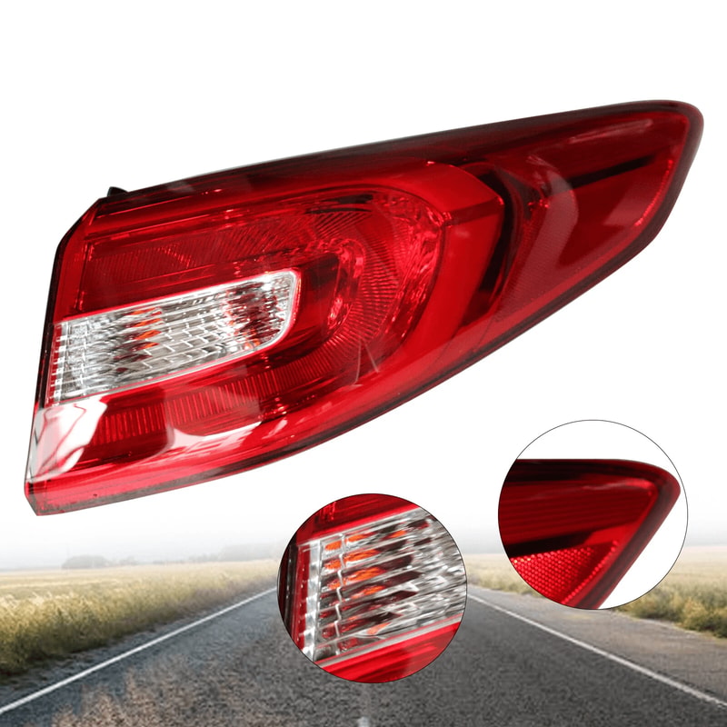 Passenger Side Outer Halogen Tail Light For Hyundai Sonata Direct Replacement Rear Brake Lamp 4