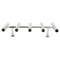 Tube Stainless Steel Marine Boat Fishing Rod Holder Adjustable Silver Multi Rod Rocket Launcher 11