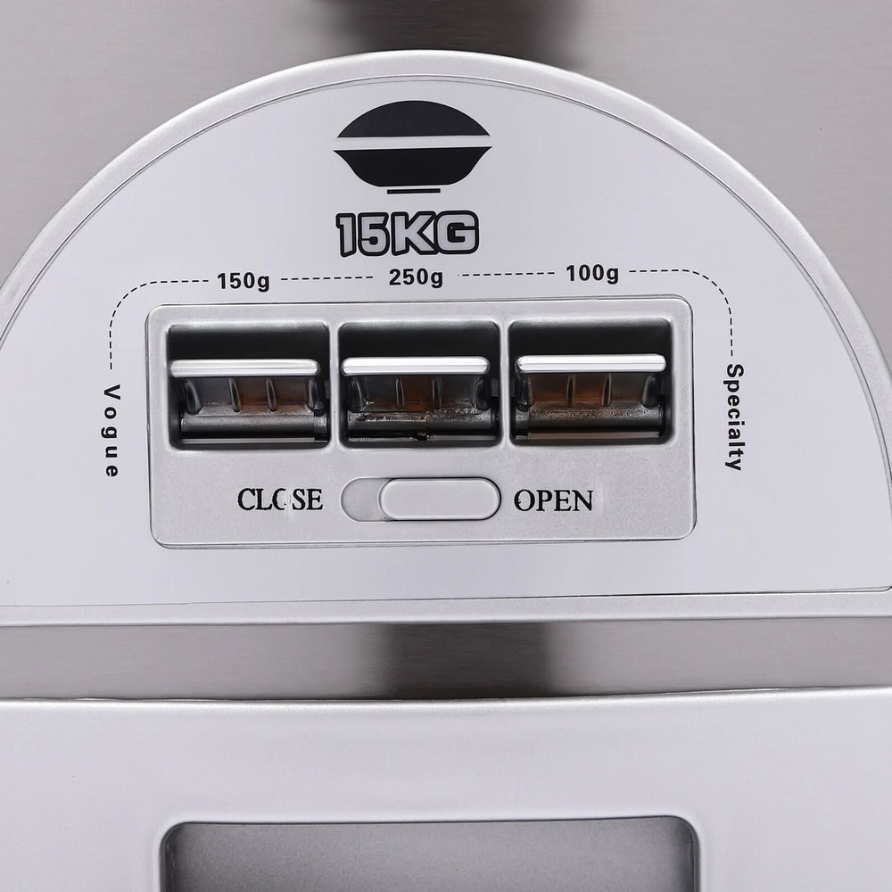 Stainless Steel Rice Dispenser Airtight Automatic Storage Bin 11