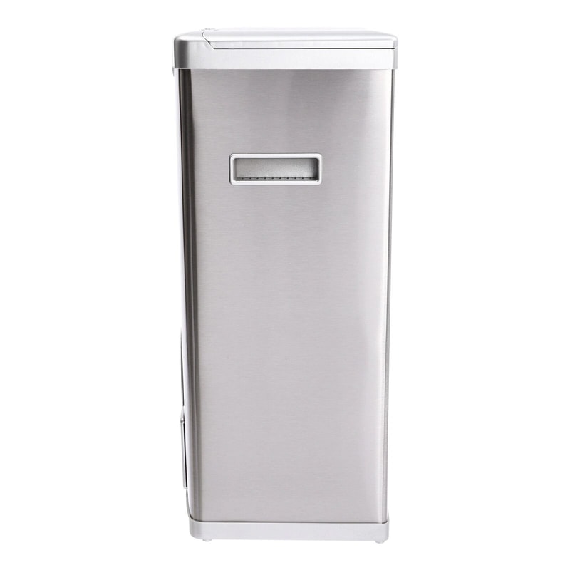 Stainless Steel Rice Dispenser Airtight Automatic Storage Bin 5