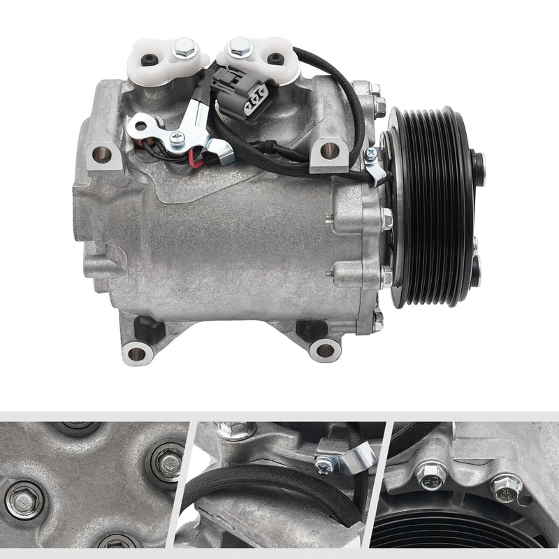 Acura TSX AC Compressor With Clutch Replacement Unit 10