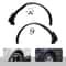 Front Fender Flare Wheel Arch Molding Pair For Ford Explorer Textured Black Left Right Trim 5