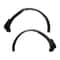 Front Fender Flare Wheel Arch Molding Pair For Ford Explorer Textured Black Left Right Trim 0