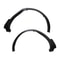 Front Fender Flare Wheel Arch Molding Pair For Ford Explorer Textured Black Left Right Trim 0