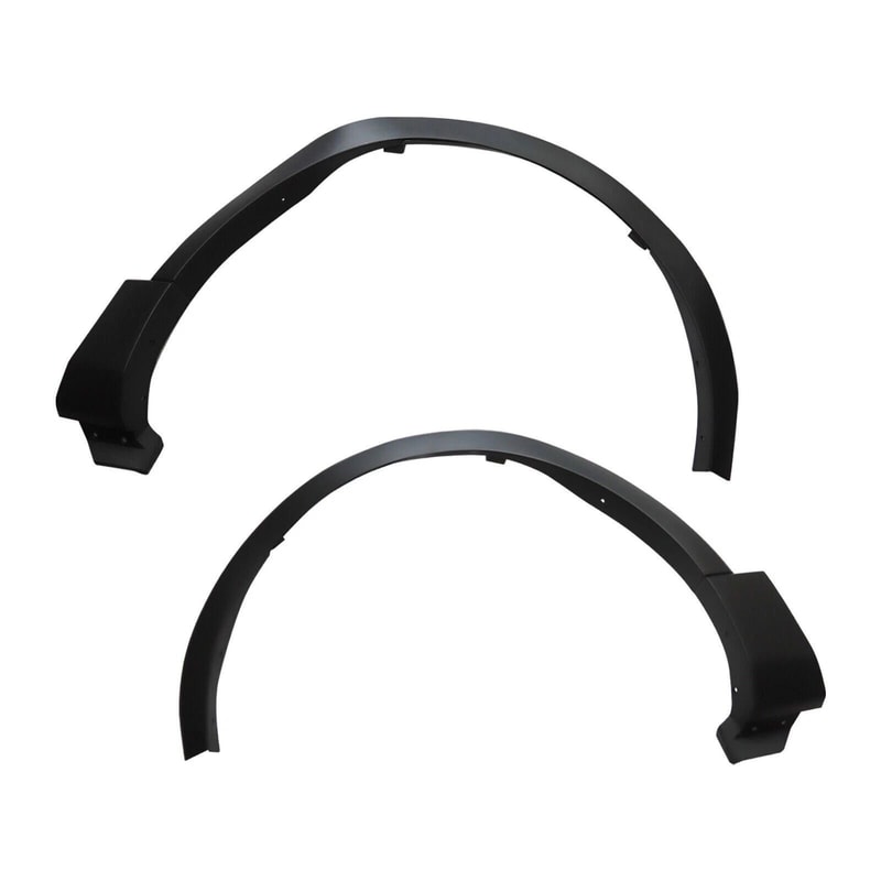 Front Fender Flare Wheel Arch Molding Pair For Ford Explorer Textured Black Left Right Trim 0