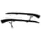 Honda Civic Headlight Eyelids Matte Black Eyebrow Trim Cover For Sedan Hatchback 5
