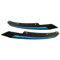Honda Civic Headlight Eyelids Matte Black Eyebrow Trim Cover For Sedan Hatchback 2