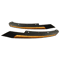 Honda Civic Headlight Eyelids Matte Black Eyebrow Trim Cover For Sedan Hatchback 3