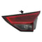 Nissan Rogue Passenger Side LED Tail Light Assembly Inner Replacement 11