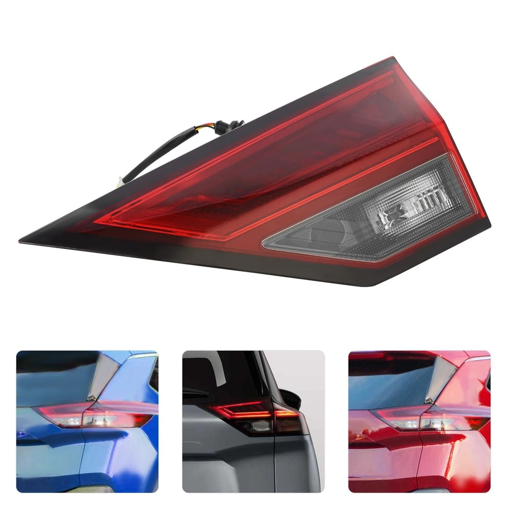 Nissan Rogue Passenger Side LED Tail Light Assembly Inner Replacement 14