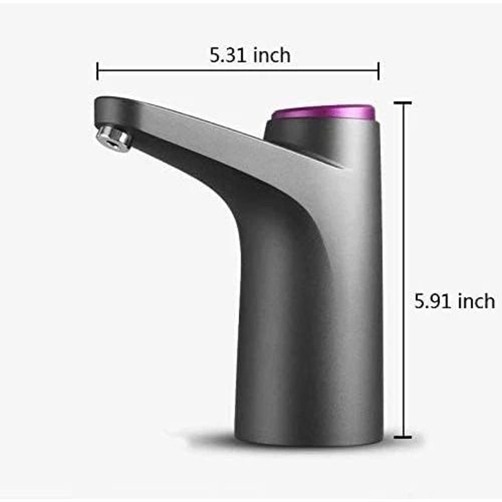 Universal Water Dispenser Pump USB Rechargeable Gallon Bottle Pump 8