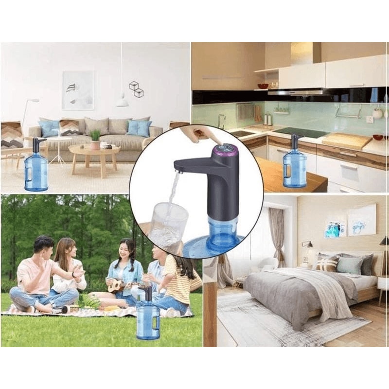 Universal Water Dispenser Pump USB Rechargeable Gallon Bottle Pump 2