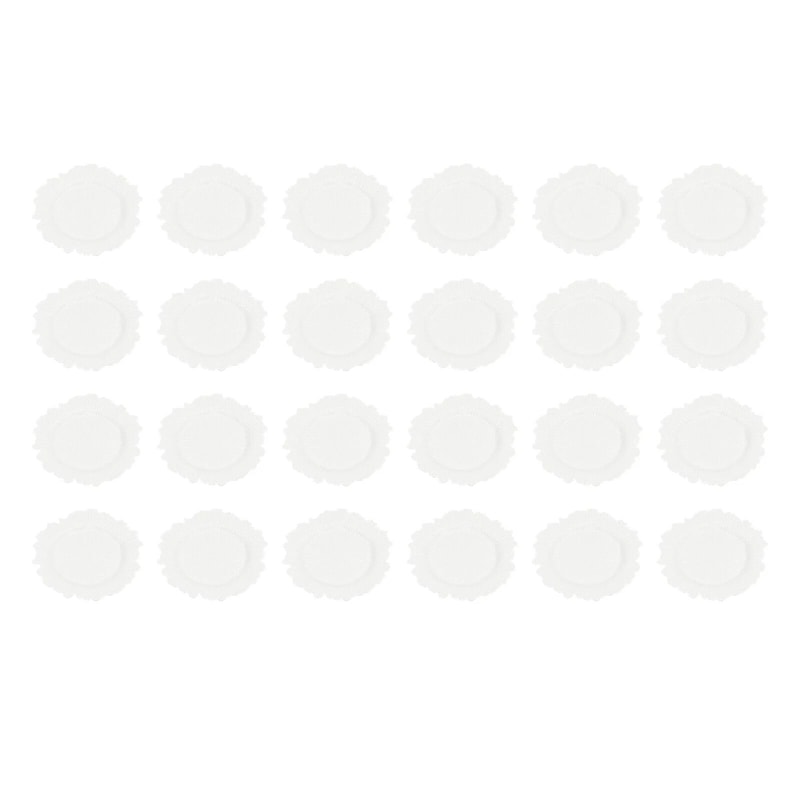 Premium Piece Plastic Party Plates Set For Wedding Banquet Dinner Tableware 12
