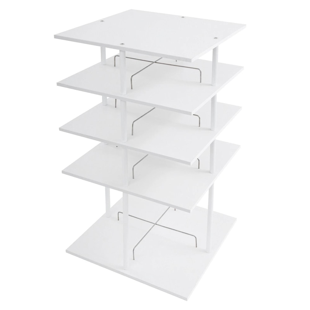 Premium Rotating Shoe Rack Storage Tower Organizer For Up To Space Saving Shoe Organizer 5