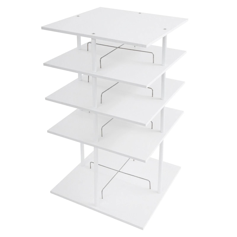 Premium Rotating Shoe Rack Storage Tower Organizer For Up To Space Saving Shoe Organizer 5