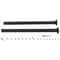 Black Wrought Iron Metal Railing Fence Post 14