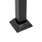 Black Wrought Iron Metal Railing Fence Post 7