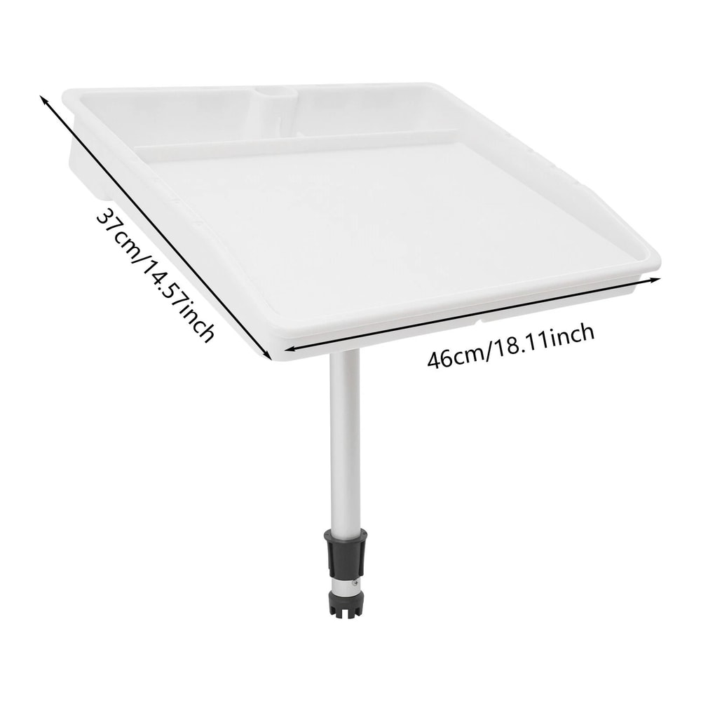 Marine Grade Rod Holder Mounted Fillet Table Boat Bait Cutting Board 15