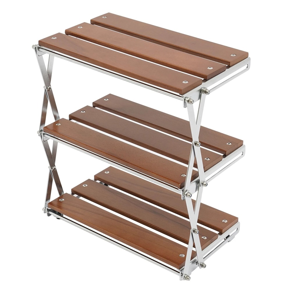 Premium Foldable Camping Storage Rack Portable Picnic Organizer With Multifunction Shoe Rack Shelf 2