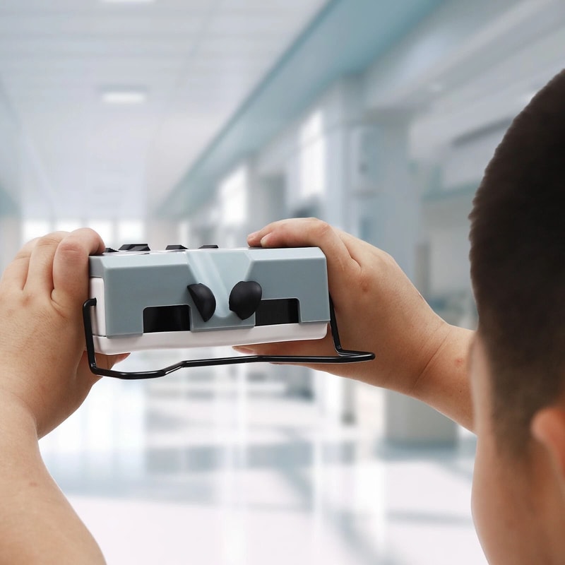 Precision Optical Digital Pupilometer PD Meter Interpupillary Pupil Distance Measure Device With LC 7