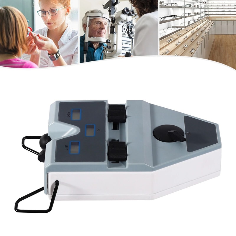 Precision Optical Digital Pupilometer PD Meter Interpupillary Pupil Distance Measure Device With LC 3