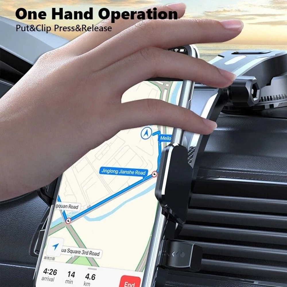 Universal Suction Cup Car Phone Holder Mount Dashboard Windshield Phone Mount 7