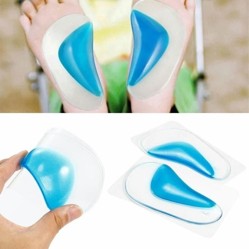 Premium Gel Arch Support Insoles Orthotic Cushion Inserts For Foot Pain Relief 6