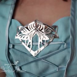 Brooch dragonfly wings | Handmade brooch | Elven Jewelry | Elf cosplay