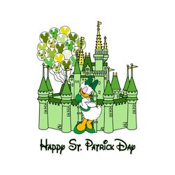 happy st patrick day leprechaun daisy duck kingdom png