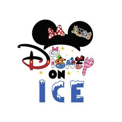 minnie mouse ears disney on ice 2024 png