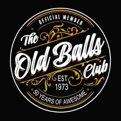 official member the old balls club est 1973 50 years of awesome svg digital