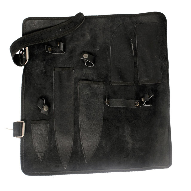 EyeCatching Handmade Damascus Steel 5Piece Professional Chef Knife Set With Case Bag 2