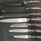 7Piece Imperial Japanese Style Chef Knives Set Damascus Pattern Kitchen Cutlery 0