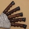 Handmade Damascus Steel Chef Knife Set Of 5 Wood Handle Outdoor Kitchen Hunting Survival Knives 2