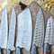 Handmade Hand Forged Damascus Steel BBQ Chef Kitchen Knife Set With Leather Sheath Custom 384 Laye 1