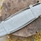 Handmade Hand Forged Damascus Steel BBQ Chef Kitchen Knife Set With Leather Sheath Custom 384 Laye 2
