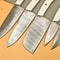 An Amazing Hand Forged Damascus Steel BBQ Chef Kitchen Knife Set 100 Handmade With Leather Sheath 1