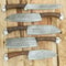 Handmade Forged Damascus Chef Knife Set 5 Pcs Rosewood Handle With Leather Sheath 1