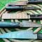 5Piece Handmade Damascus Steel Chef Knife Set Rat Tail Tang 1