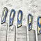 Custom Lot Of 5 Handmade Hammered Damascus Steel Chef Knives Full Tang Blades With Polished Handle 3