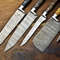 Custom Handmade Damascus Steel Chef Knife Set Of 5 Premium Kitchen Knives 2
