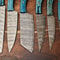 Lot Of 6 Forged Damascus Steel Chef Knives Handmade Kitchen Cutlery Set 3