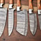 Handcrafted Damascus Steel Chef Knife Set Lot Of 5 Professional Knives 3