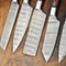 Custom Lot Of 5 Handmade Hammered Damascus Steel Chef Knives Set Professional Kitchen Knife Collec 3