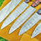 Handcrafted Damascus Chef Knives Collection 5Piece Premium Kitchen Set 3