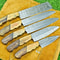 Timeless Damascus Steel Chef Knife Collection 5Piece Handmade Cutlery 2