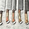 Luxury Damascus Steel Chef Knives Set Of 5 Hand Forged Cutlery 1