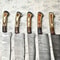Luxury Damascus Steel Chef Knives Set Of 5 Hand Forged Cutlery 2